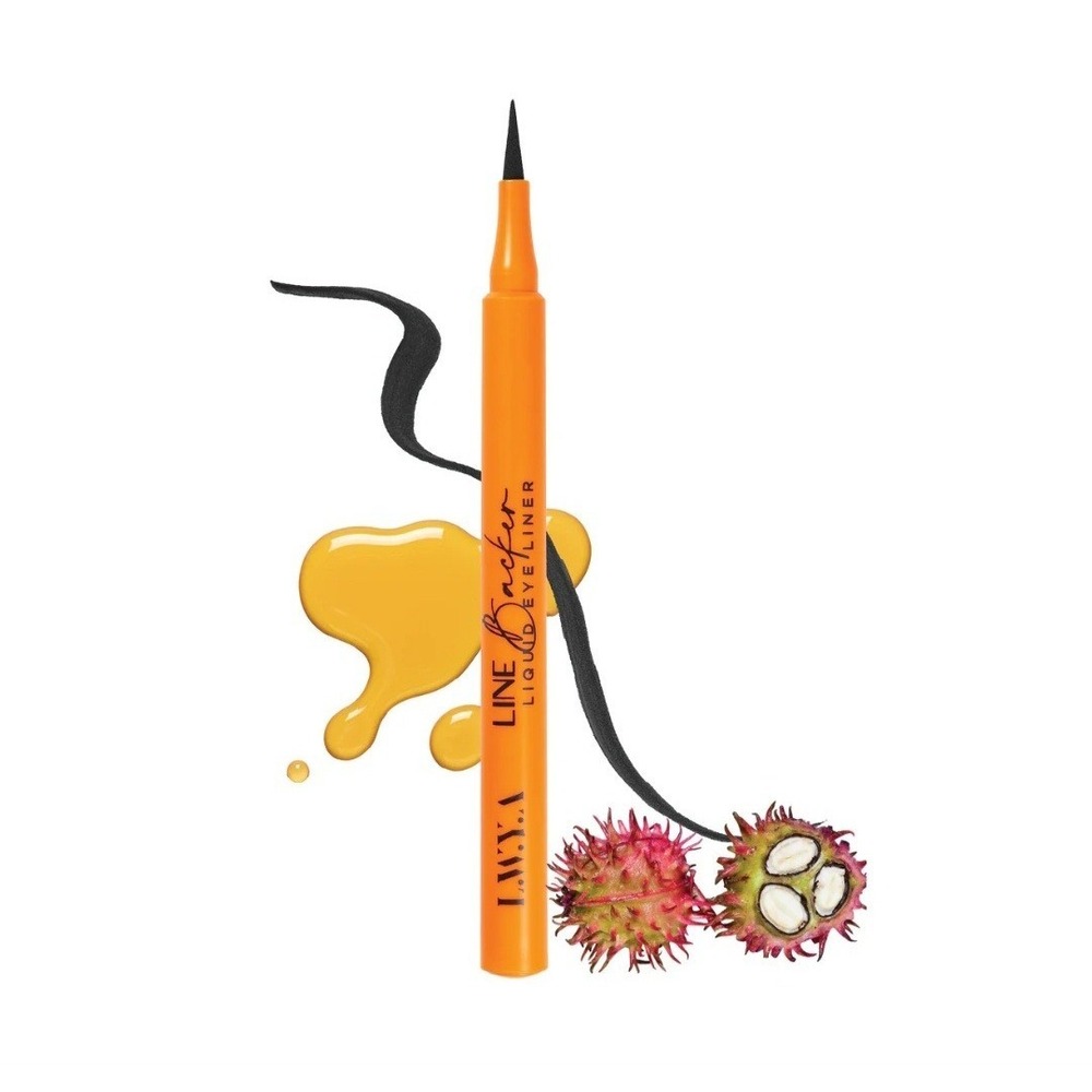 L.W.Y.A. ~ LINE BACKER LIQUID EYE LINER ~ CHOCOLATE ~ 0.041 OZ